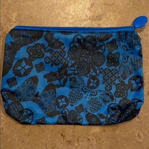 Blue Ipsy Make Up Bag